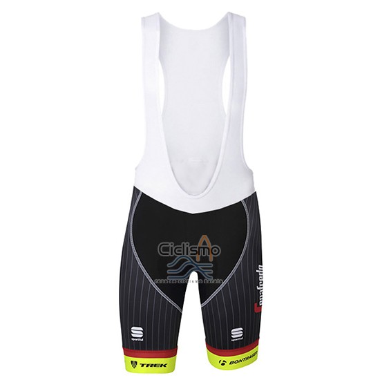 Trek Segafrojoo Ropa Ciclismo Culotte Corto 2017 Mangas Cortas Verde y Negro